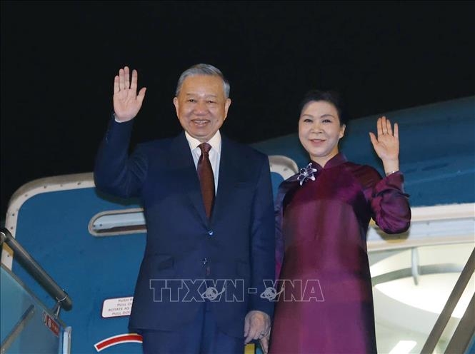 Tổng Bí thư, Chủ tịch nước Tô Lâm và Phu...