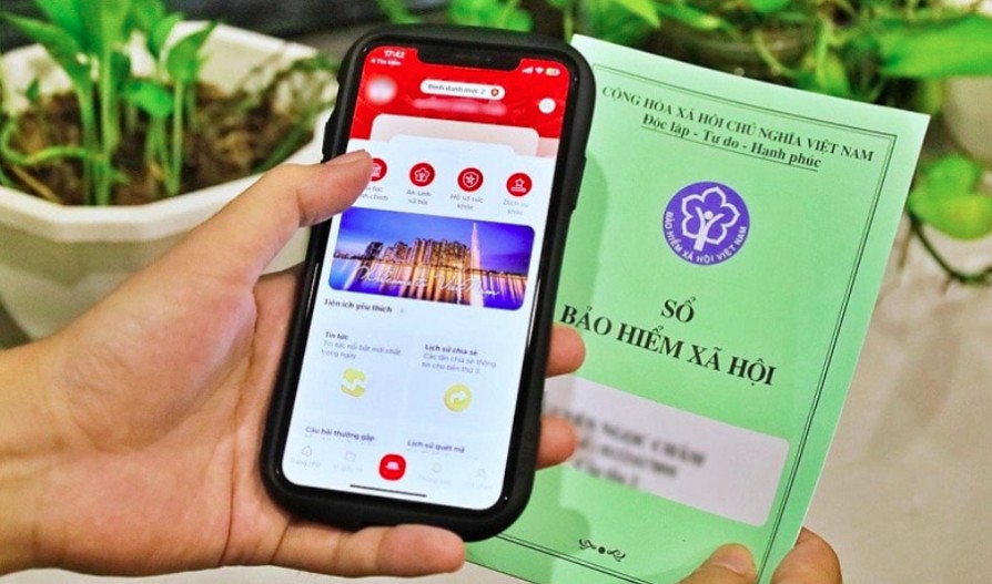 Được sử dụng sổ bảo hiểm xã hội điện tử để giải...