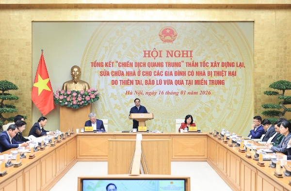 Chiến Dịch Quang Trung: Đ&atilde; ho&agrave;n th&agrave;nh 1.597 ng&ocirc;i nh&agrave; mới x&acirc;y dựng cho d&acirc;n