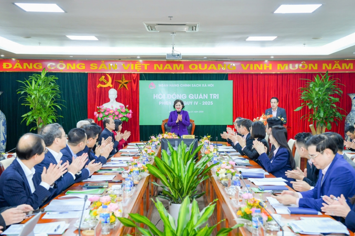 Quy m&ocirc; t&iacute;n dụng ch&iacute;nh s&aacute;ch đạt 413.527 tỷ đồng, nợ qu&aacute; hạn chiếm 0,54%